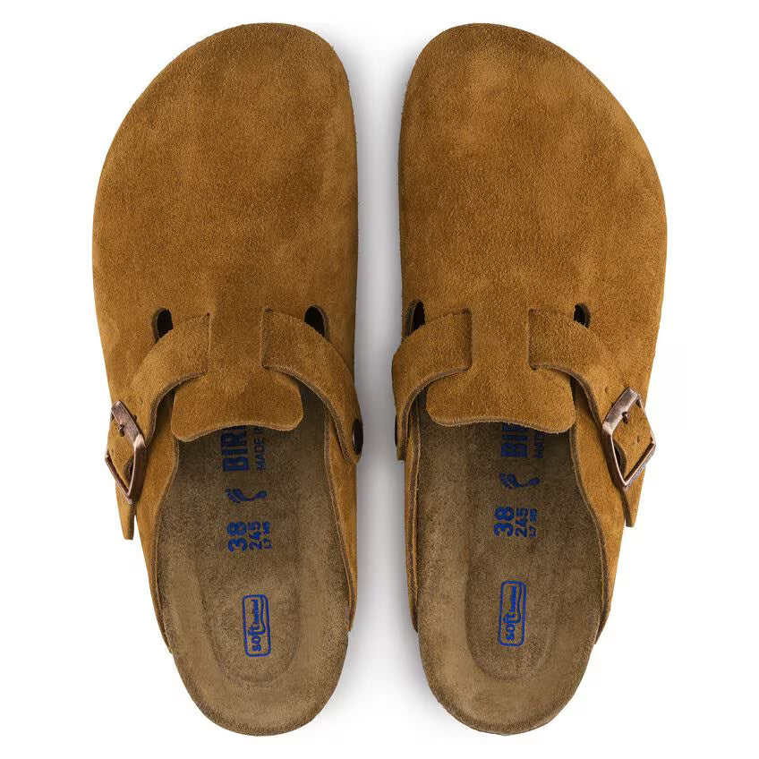 Boston Weichbettung Veloursleder - Herren