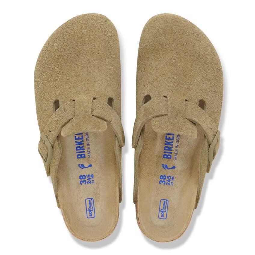 Boston Weichbettung Veloursleder - Damen